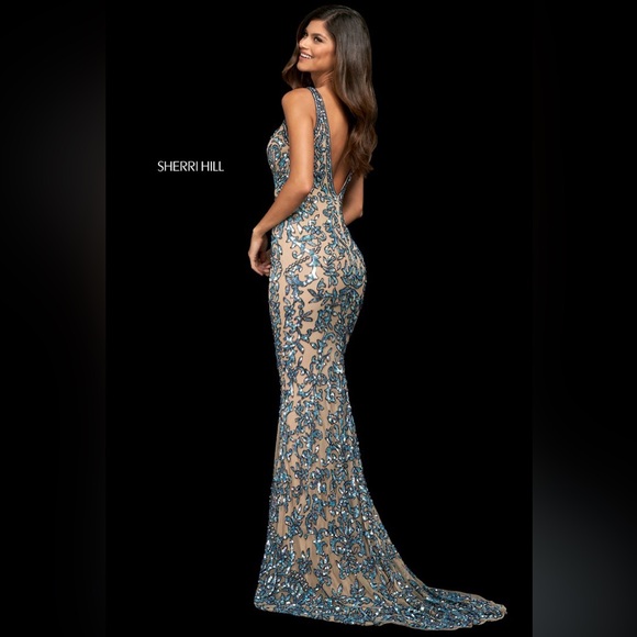 Sherri Hill Formal Gown sz2 - Picture 5 of 9